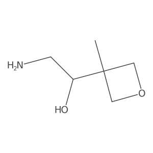 (1S)-2-amino-1-(3-methyloxetan-3-yl)ethan-1-ol Structure