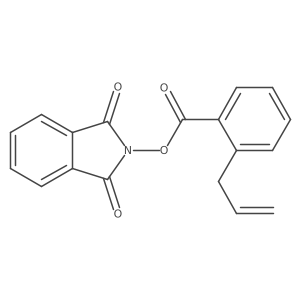 1,3-dioxo-2,3-dihydro-1H-isoindol-2-yl 2-(prop-2-en-1-yl)benzoate结构式