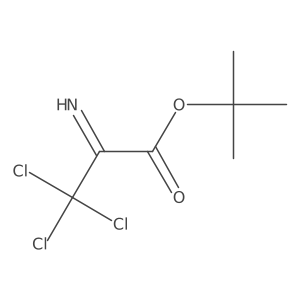 tert-Butyl 3,3,3-trichloro-2-iminopropanoate Structure