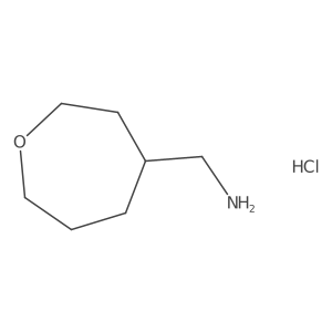 Oxepan-4-ylmethanamine;hydrochloride Structure