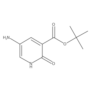 tert-Butyl 5-amino-2-hydroxynicotinate结构式
