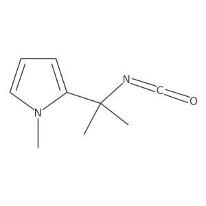 2-(2-isocyanatopropan-2-yl)-1-methyl-1H-pyrrole Structure