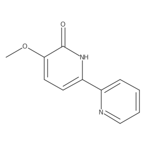 5-Methoxy-[2,2'-bipyridin]-6-ol Structure