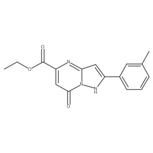Ethyl 7-Hydroxy-2-(m-tolyl)pyrazolo[1,5-a]pyrimidine-5-carboxylate Structure