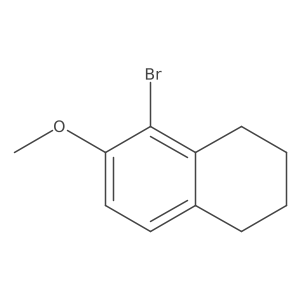 5-Bromo-6-methoxy-tetralin Structure