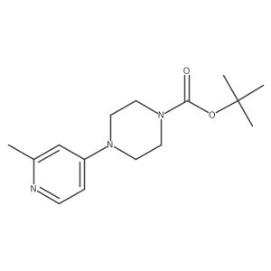 1-Boc-4-(2-methyl-4-pyridyl)-piperazine Structure