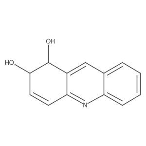 1,2-Acridinediol, 1,2-dihydro- Structure