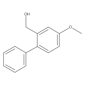 (4-Methoxy-[1,1'-biphenyl]-2-yl)methanol Structure