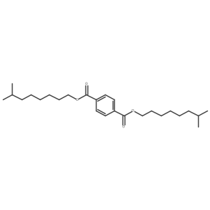 1,4-Benzenedicarboxylic acid, diisononyl ester Structure