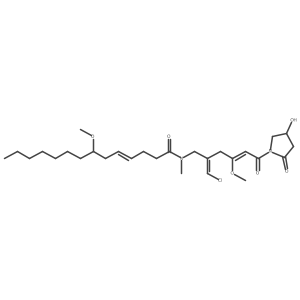 Malyngamide B结构式