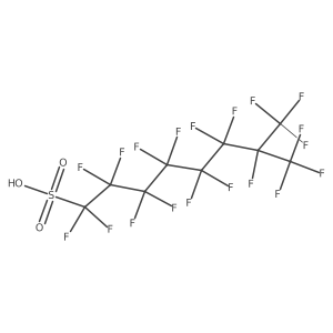 Perfluoro(7-methyl-1-octanesulfonic acid)结构式