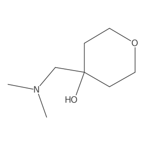 4-[(Dimethylamino)methyl]oxan-4-ol Structure