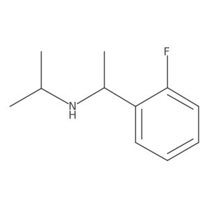 [1-(2-Fluorophenyl)ethyl](propan-2-yl)amine结构式