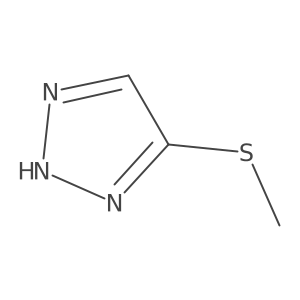 5-Methylmercapto-1,2,3-triazole Structure