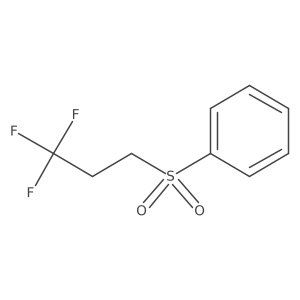 3,3,3-Trifluoropropylphenyl sulfone Structure