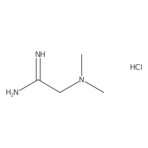 2-(Dimethylamino)ethanimidamide hydrochloride Structure