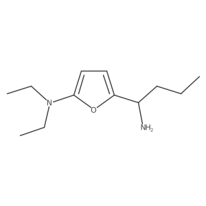 (I+/-S)-5-(Diethylamino)-I+/--propyl-2-furanmethanamine结构式