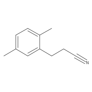 3-(2,5-Dimethylphenyl)propanenitrile Structure