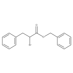 (R)-Benzyl 2-bromo-3-phenylpropanoate结构式