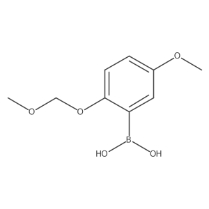 B-[5-Methoxy-2-(methoxymethoxy)phenyl]boronic acid Structure