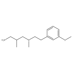 1,3-Propanediamine, N1-[2-(3-methoxyphenyl)ethyl]-N1,2-dimethyl-结构式