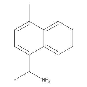 (1S)-1-(4-methylnaphthalen-1-yl)ethan-1-amine Structure