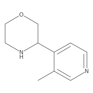 3-(3-Methylpyridin-4-yl)morpholine Structure