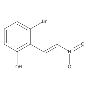 3-Bromo-2-(2-nitroethenyl)phenol Structure