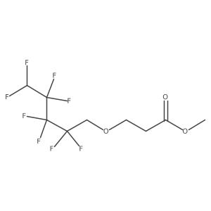 Methyl 3-(2,2,3,3,4,4,5,5-octafluoropentoxy)propionate Structure