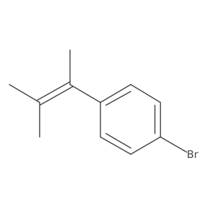 1-Bromo-4-(3-methylbut-2-en-2-yl)benzene Structure