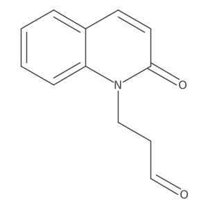 3-(2-Oxoquinolin-1(2h)-yl)propanal Structure