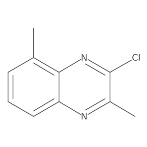 3-Chloro-2,5-dimethylquinoxaline Structure
