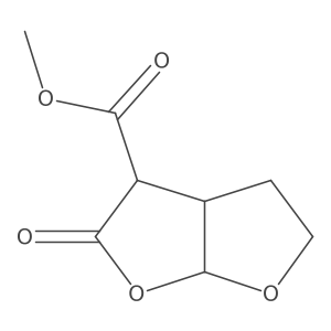 Methyl 2-oxohexahydrofuro[2,3-b]furan-3-carboxylate Structure