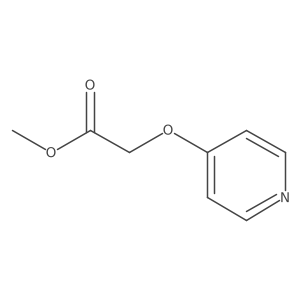 Methyl 2-(pyridin-4-yloxy)acetate Structure