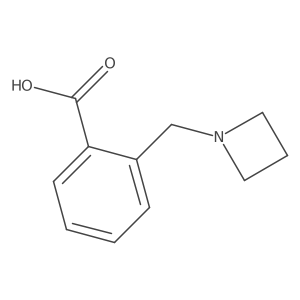 2-[(Azetidin-1-yl)methyl]benzoic acid结构式