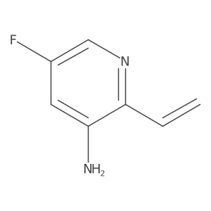 5-Fluoro-2-vinylpyridin-3-amine Structure