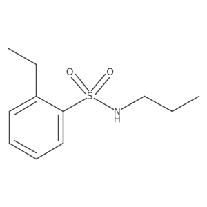 2-ethyl-N-propylbenzene-1-sulfonamide Structure