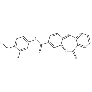 N-(3-chloro-4-methoxyphenyl)-10-oxo-2,9-diazatricyclo[9.4.0.0^{3,8}]pentadeca-1(11),3(8),4,6,12,14-hexaene-6-carboxamide结构式