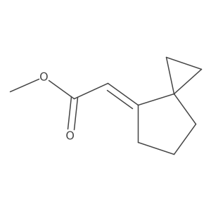 methyl 2-[(4Z)-spiro[2.4]heptan-4-ylidene]acetate Structure
