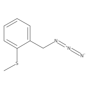 1-(Azidomethyl)-2-(methylsulfanyl)benzene Structure