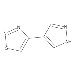 4-(1H-pyrazol-4-yl)-1,2,3-thiadiazole Structure