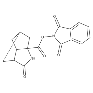 1,3-dioxo-2,3-dihydro-1H-isoindol-2-yl 5-oxo-4-azatricyclo[4.2.1.0,3,7]nonane-3-carboxylate结构式