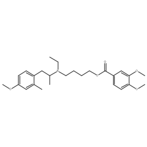 Mebeverine Hydrochloride Impurity O Structure