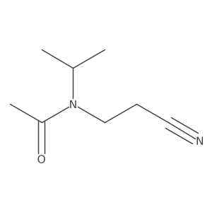 N-(2-cyanoethyl)-N-(propan-2-yl)acetamide Structure