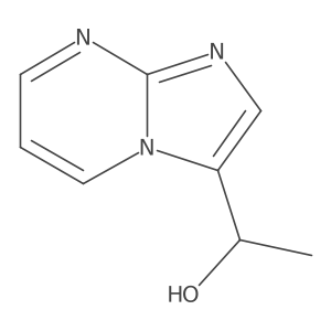 1-(Imidazo[1,2-a]pyrimidin-3-yl)ethanol Structure