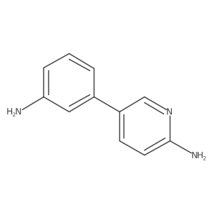 5-(3-Aminophenyl)pyridin-2-amine结构式