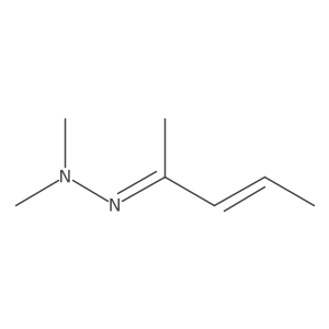 3-Penten-2-one, 2,2-dimethylhydrazone结构式