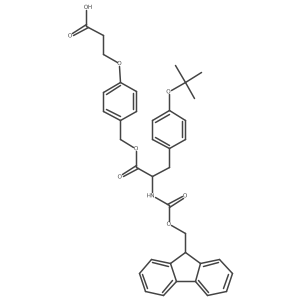 Fmoc-L-Tyr(tBu)-MPPA结构式