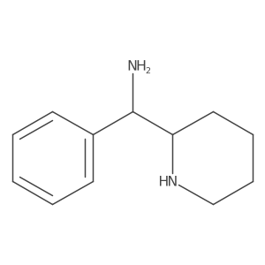 I+/--Phenyl-2-piperidinemethanamine结构式