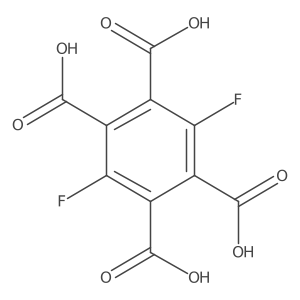 1,2,4,5-Benzenetetracarboxylic acid, 3,6-difluoro-结构式